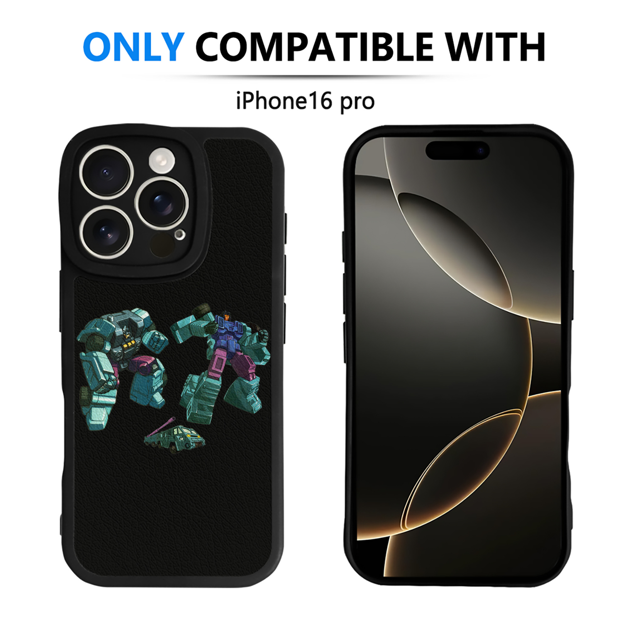 （画像用）  【iPhone 16シリーズ対応】シリコンスマホケース（レザー調） 材質：シリコン